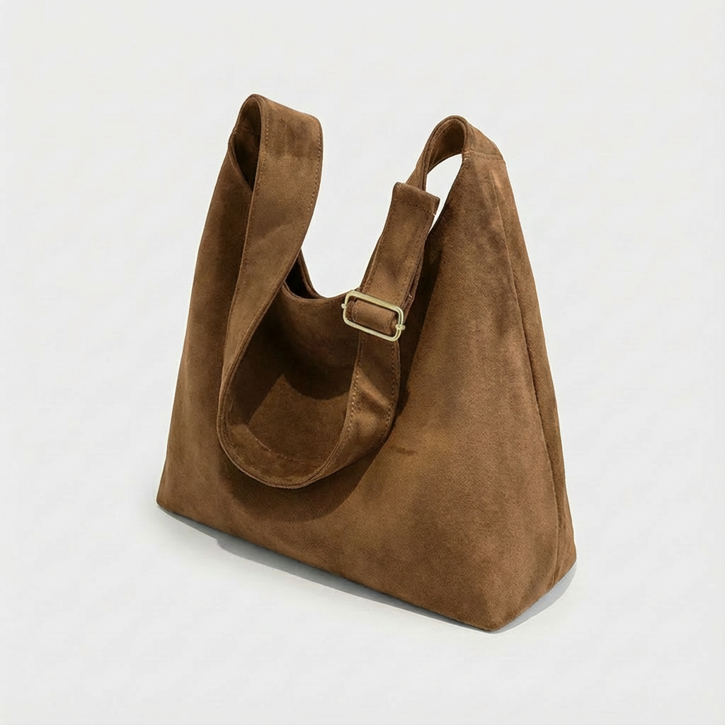 The Plot-Pivot Suede Carryall: The Only Baggage You’ll Actually Enjoy Carrying